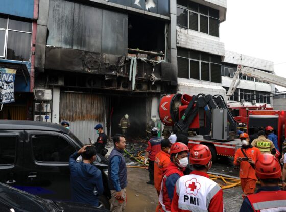 Incendio en Yakarta