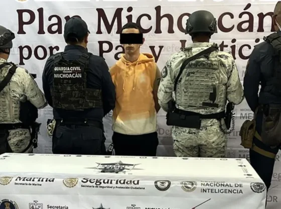 As part of the Michoacán Plan, they secure 120 cartridges and a vehicle