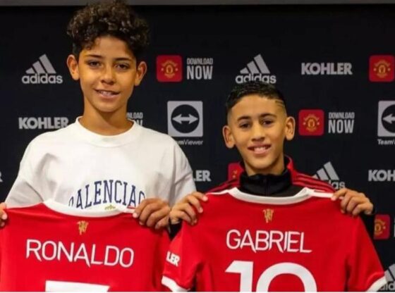 JJ Gabriel with Cristiano Jr