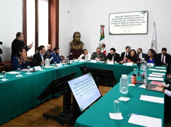 The local Secretary of Administration and Finance appeared before the CDMX Congress for the discussion and analysis of the 2026 Economic Package.