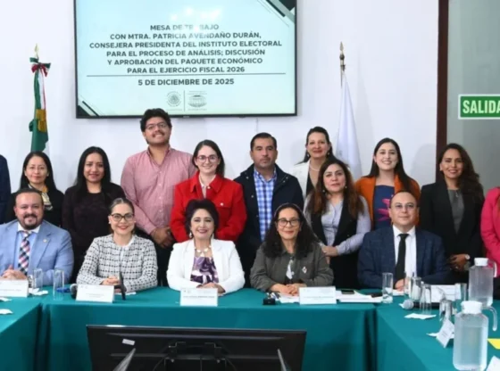 Patricia Avendaño Durán, president advisor of the IECM, stated that the budget request is the result of a responsible exercise.