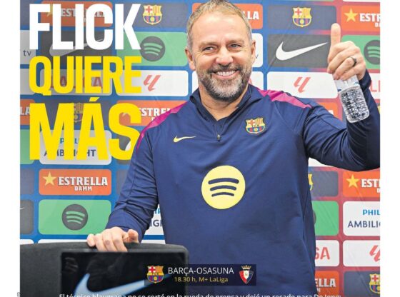 This is the cover of SPORT today, Saturday, December 13, 2025