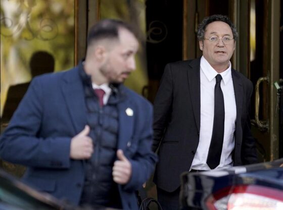 Álvaro García Ortiz, State Attorney General, leaves the Supreme Court.
