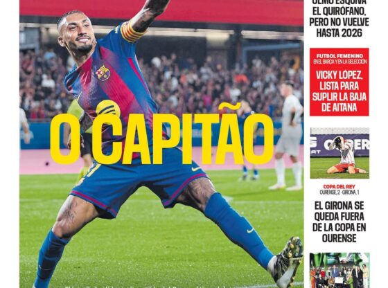 This is the cover of SPORT today, Thursday, December 4, 2025