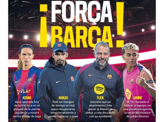 This is the cover of SPORT today, Tuesday, December 2, 2025