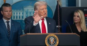 Donald Trump accused the group of legislators who called on members of the military to rebel of sedition and that their behavior was “punishable by death.”