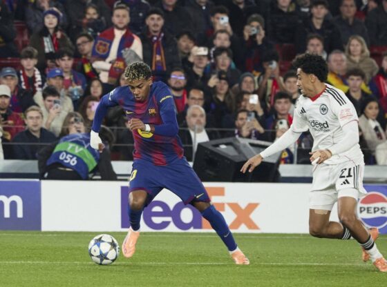 Lamine Yamal, against Eintracht